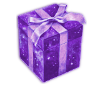 Violettes Geschenk - Geschenkgutschein